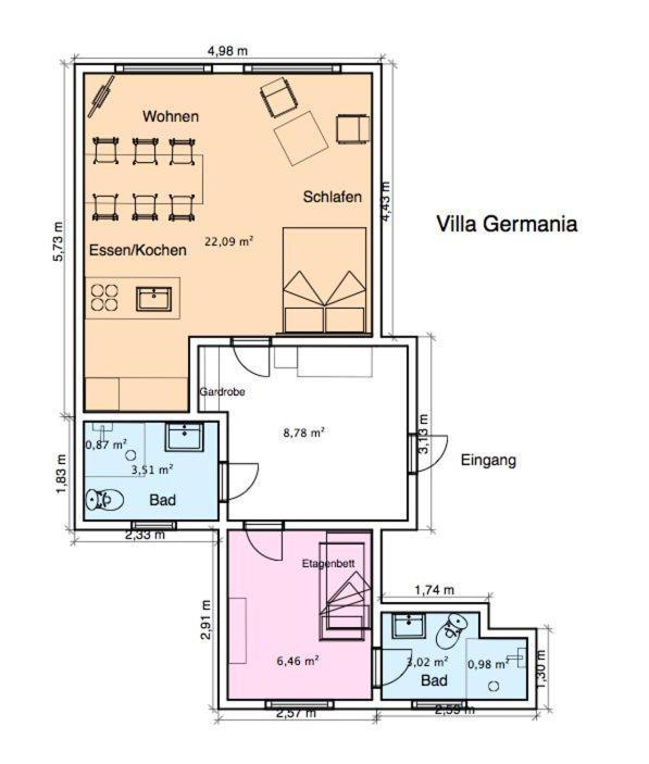 Villa Germania Norderney Extérieur photo
